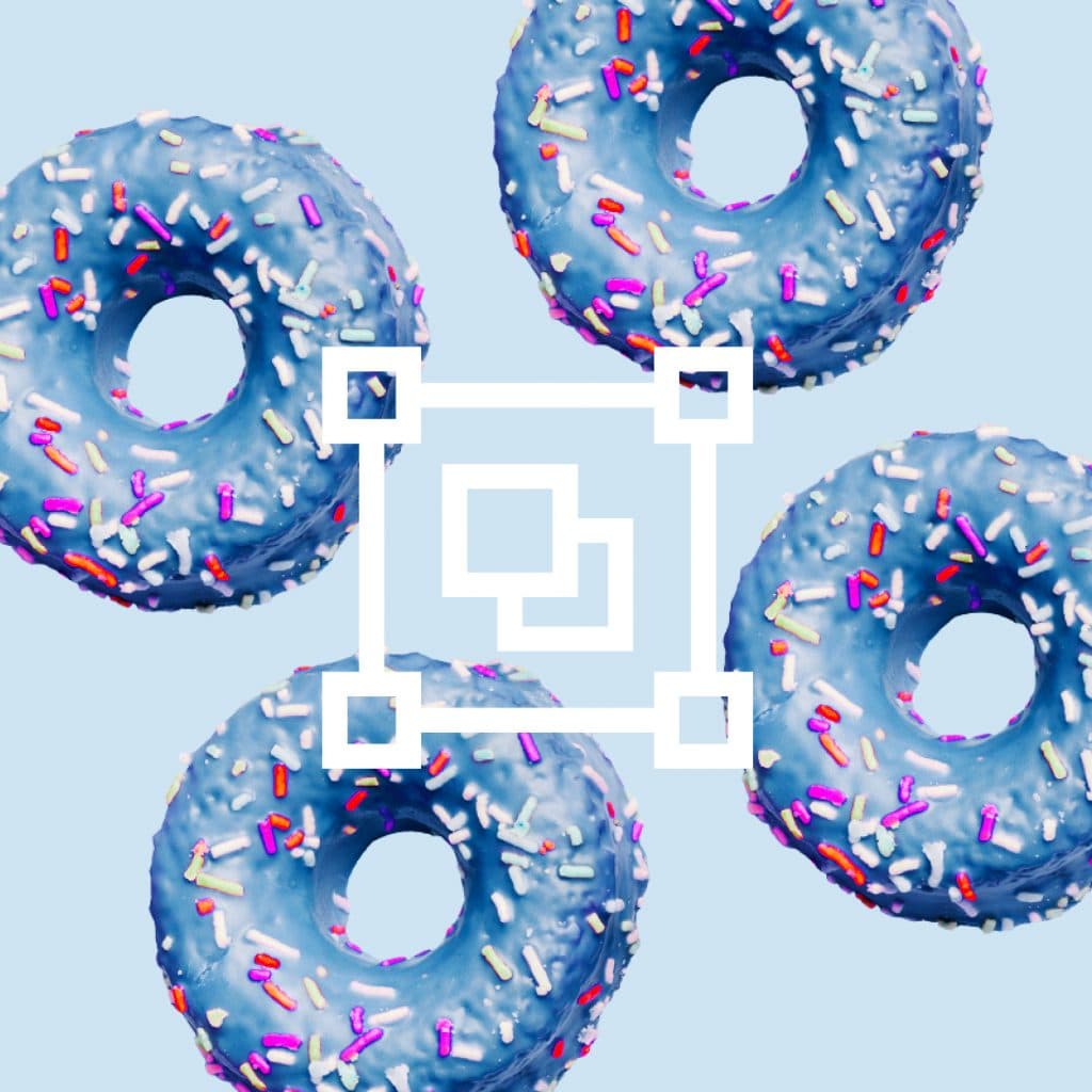 Multiple udklipningsstier